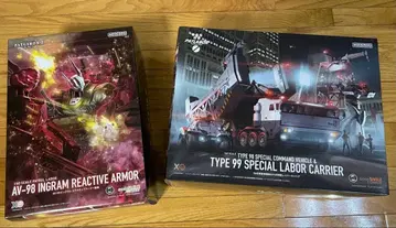 1/60 패트레이버 98식 리액티브 아머 장비 & 레이버 커리어 세트