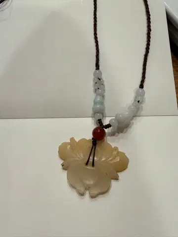 청나라 화전옥 펜던트