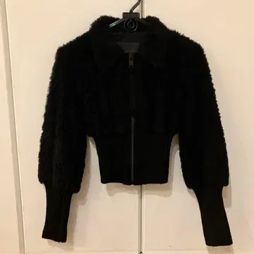 올세인츠 보아 집업 자켓