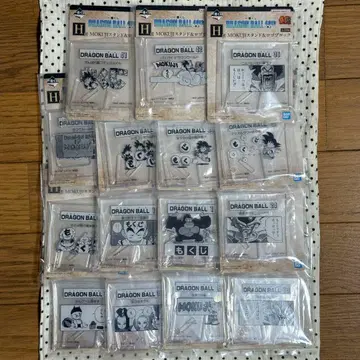 제일복권 드래곤볼 목차 스탠드 로고 블록 H상 세미 컴프