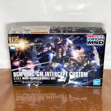 새상품 HG 1/144 짐 인터셉트 커스텀 RGM-79KC