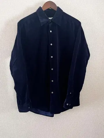 00s 아르마니 익스체인지 벨루어 셔츠 고급