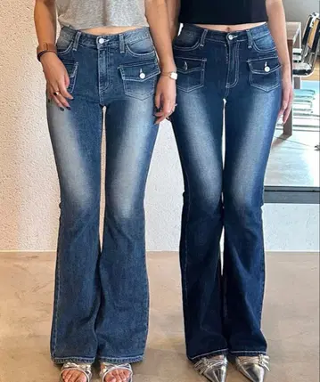 [ 인기 새상품급 ] nabi 프론트 포켓 부츠컷 데님