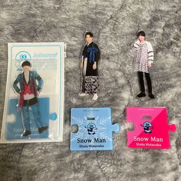Snow Man 와타나베 쇼타 아크릴 스탠드 3점 세트