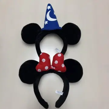 미키 미니 머리띠 세트