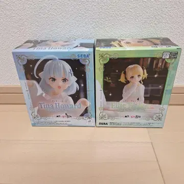 공주님 가정교사 피규어 티나 하워드 엘리 워커 2종 세트