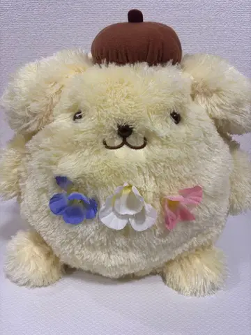 산리오 폼폼푸딩 트로피컬 플라워 BIG 봉제 인형