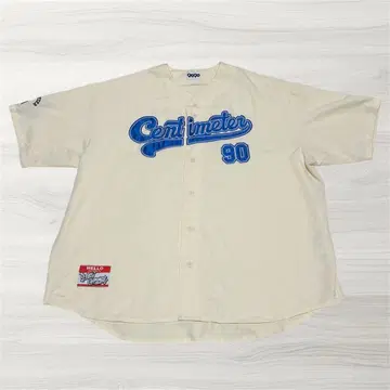[ 9090 ] 베이스볼 셔츠 centimeter 콜라보 XL 빅 사이즈