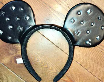 디즈니/스터드 부착 미키 머리띠/즉시 구매 OK