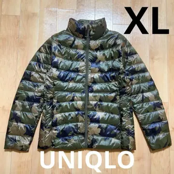유니클로 UNIQLO 울트라 라이트 다운 자켓 카모플라쥬 카모플라주 XL
