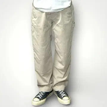 GAP 스트레치 코듀로이 더블니 페인터 팬츠 34