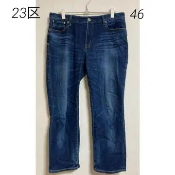 0670 23구 DENIM 스트레이트 레그 데님 팬츠 46