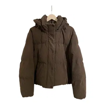 GU 웜 패딩 코듀로이 블루종