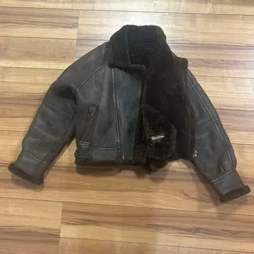 Wind Armor 무스탕 자켓 B-3형 천연 가죽 L