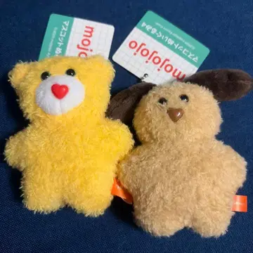 새상품 mojojojo 마스코트 봉제 인형 4개 강아지 곰 2점
