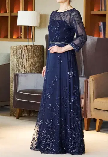 [ 새상품급 ] TWEED DONNA 마더 드레스 9호