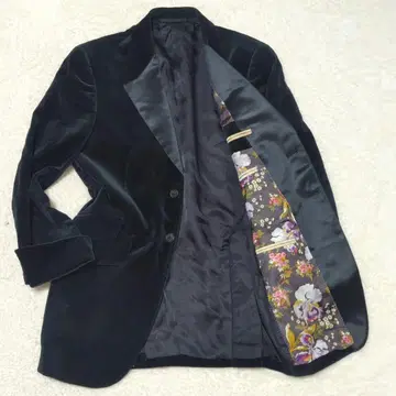 [ 새상품급 ] 폴스미스 벨벳 자켓 블랙 M 사이즈