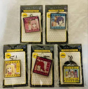 봇치더록! 레코드 자켓풍 아크릴 키링 전 5종 세트