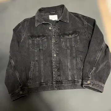 ZARA 다크 그레이 데님 자켓