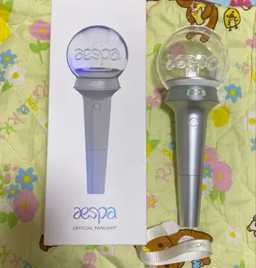 aespa 공식 응원봉 구형 실버