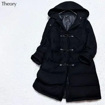 띠어리 울 더플 다운 코트 오피스 캐주얼 고급 고급스러움