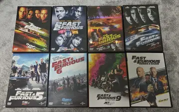 할인 가능 와일드 스피드 DVD & Blu-ray 세미 컴플리트 세트