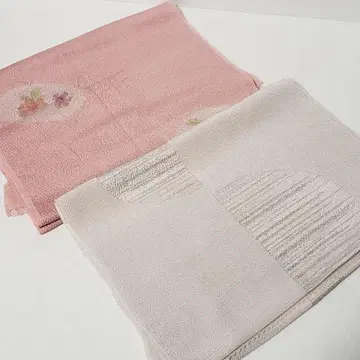 (0819) 오비 장식 천 2점 묶음 판매 기모노 일본 의류 잡화