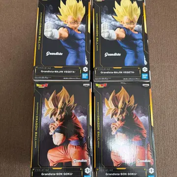 Grandista 드래곤볼 피규어 세트 손오공 마인 베지터