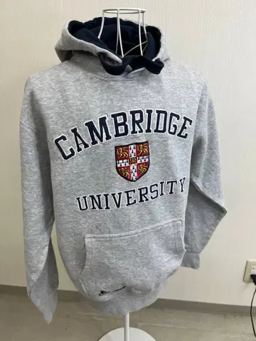 [ 레어 ] 켄브릿지 대학 후드티 L 사이즈 그레이