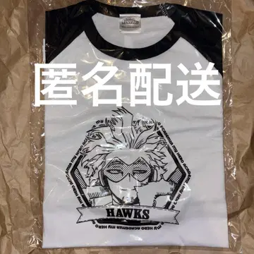 나의 히어로 아카데미아 호크스 래글런 T셔츠 생일 히로아카