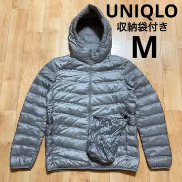 유니클로 UNIQLO 울트라 라이트 다운 심리스 후드티 수납 봉투