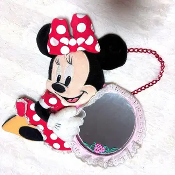 디즈니 미니 마우스 거울 벽걸이