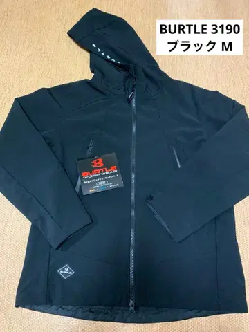 BURTLE 3190 방풍 후디 자켓 M 블랙