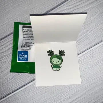 오사카 만박 일본관 키티 해초 키티 히지키 핀 배지 간사이 만박