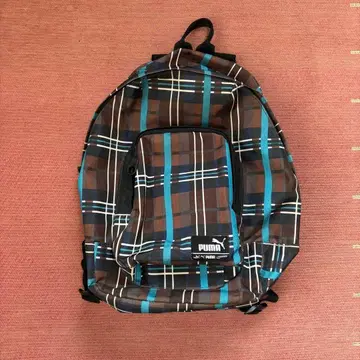 puma bag 체크 패턴