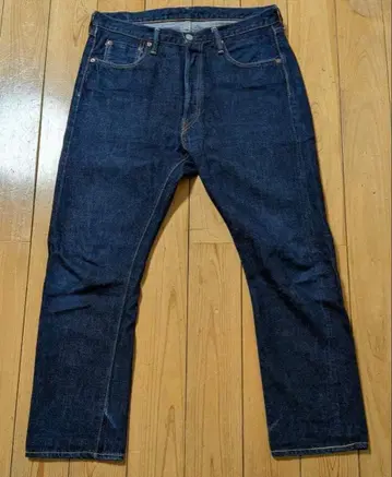 풀카운트 W34 Lot1110 다크 네이비 데님 청바지