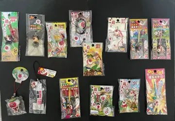 게게게의 키타로 지역 한정 눈알 아저씨 스트랩 14개 묶음 판매