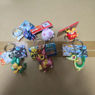 포켓몬 키링 6세트