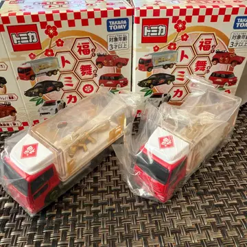 후쿠마이 토미카 UD 트럭 퀀 금 와니 트럭 토미카 새상품 2대 세트