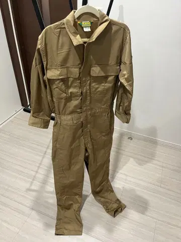 오버롤 츠나기 작업복 SS 베이지