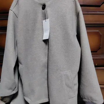 ZARA 울 숏 스카프 코트 풍