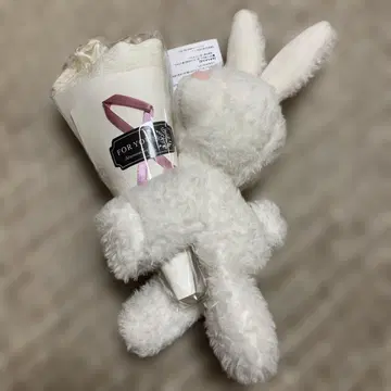 Afternoon Ter 토끼 봉제 인형과 손수건 세트