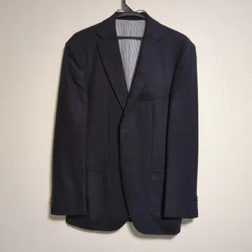 네이비 테일러드 자켓 2버튼