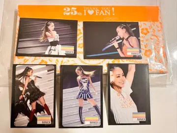 아무로 나미에 25주년 기념 한정판 nanaco 카드