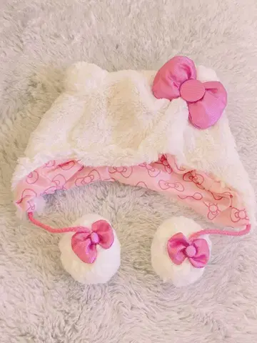 USJ 헬로키티 팬캡 모자