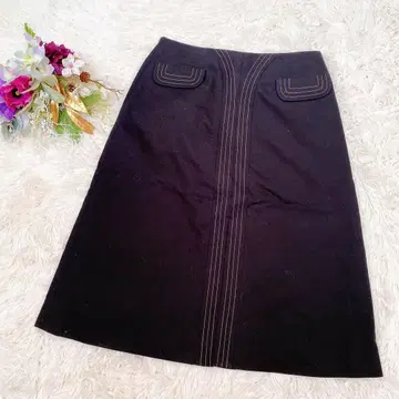 택 포함 [grand midi/그랑미디 스커트 일본제 (36) 오피스