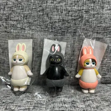 모프 샌드 mofusand 우사냥 피규어 3종 세트