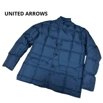 [ 컨디션 최상 ] UNITED ARROWS 다운 자켓 90% 블랙