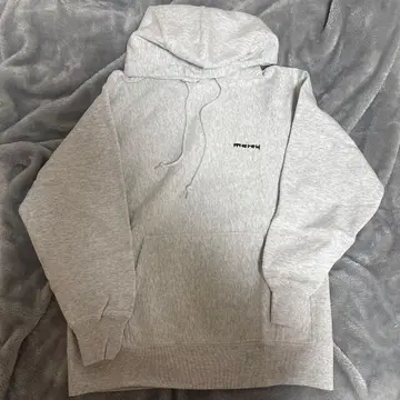 마루시 자수 후드티 그레이 L 사이즈