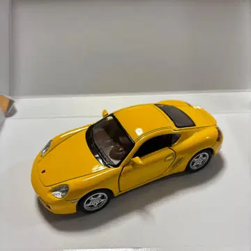 KiNSMART 키스마트 포르쉐 케이맨 S 옐로우 컬러 미니카 1/34